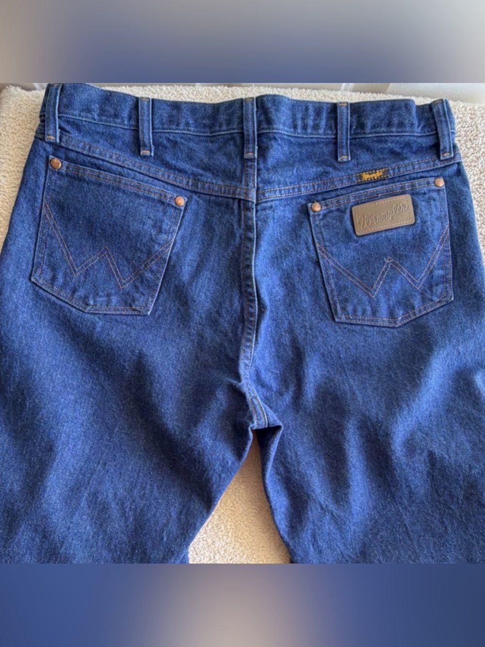 Wrangler Men's Straight Leg Jeans - - Picture 8 of 8